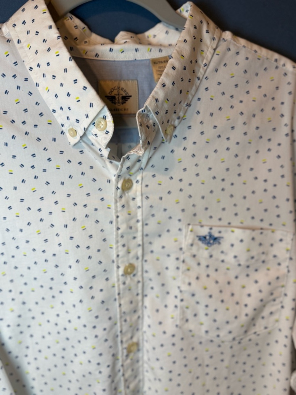 Docker’s Men's Patterned Button-Down Shirt